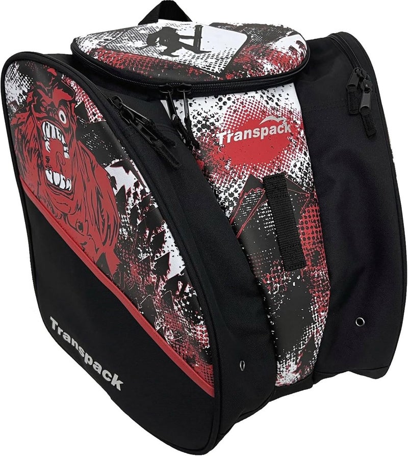 Transpack Edge Junior+ 38L Water-Resistant Padded Multi-Compartment Ski/Snowboard Boot Helmet Goggles & Gear Backpack Bag - Image 1